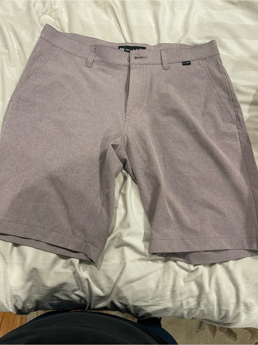 Men's Relaxed Fit Shorts - Stone Lavender by Travis Mathew